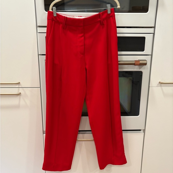 Ganni Light Twill Relaxed Suiting Pants - Picture 8 of 17